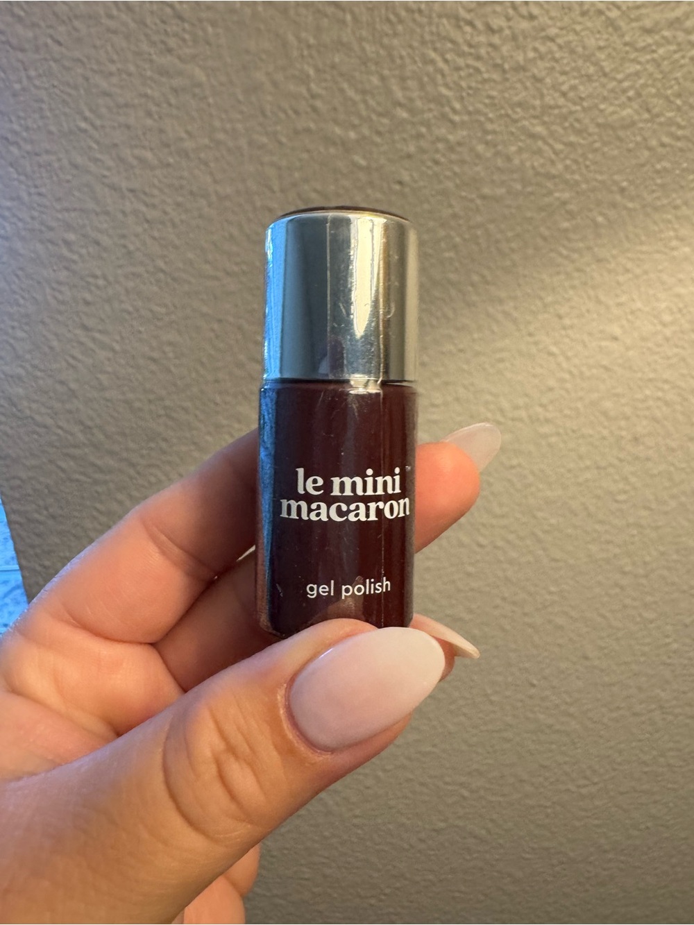 le mini macaron Gel Polish - Deep Wine Red/Burgundy